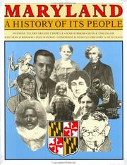 Cover of: Maryland, a history of its people