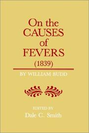 Cover of: On the causes of fevers (1839)