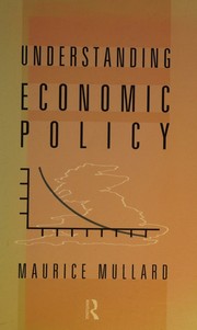 Understanding economic policy cover