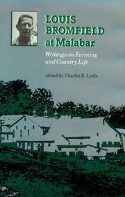 Cover of: Louis Bromfield at Malabar by Louis Bromfield