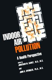 Cover of: Indoor air pollution: a health perspective