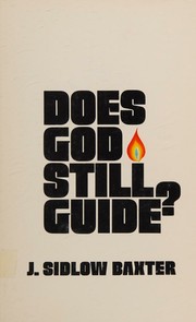 Cover of: Does God Still Guide?
