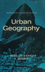 Cover of: Urban geography (Geographies for advanced study)