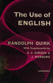 Cover of: The Use of English