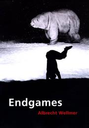 Cover of: Endgames by Albrecht Wellmer