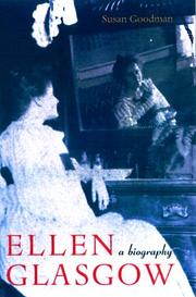 Cover of: Ellen Glasgow: a biography