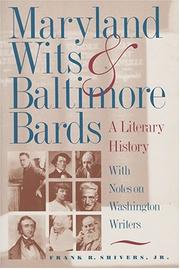 Cover of: Maryland wits & Baltimore bards by Frank Shivers