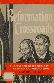 Cover of: Reformation crossroads by Harold H. Lentz, Harold H. Lentz