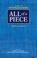 Cover of: All of a Piece