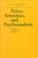 Cover of: Peirce, Semiotics, and Psychoanalysis (Psychiatry and the Humanities)