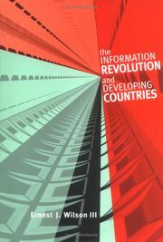 Cover of: The Information Revolution and Developing Countries (Information Revolution and Global Politics)