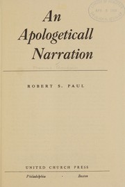 Cover of: An apologeticall narration.