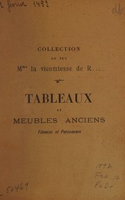 Cover of: Tableaux anciens by Hôtel Drouot, Hôtel Drouot
