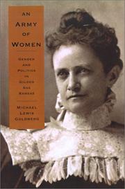 Cover of: An Army of Women: Gender and Politics in Gilded Age Kansas (Reconfiguring American Political History)