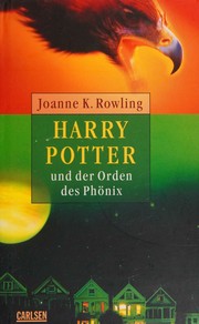Cover of: Harry Potter 5 und der Orden des Phnix. Ausgabe fr Erwachsene by J. K. Rowling, J. K. Rowling