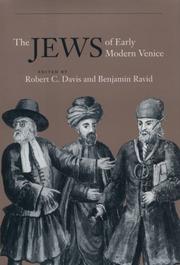Cover of: The Jews of Early Modern Venice