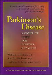 Cover of: Parkinson's Disease by William J. Weiner, Lisa M. Shulman, Anthony E. Lang
