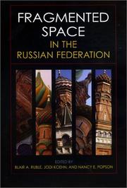 Cover of: Fragmented Space in the Russian Federation (Woodrow Wilson Center Press)