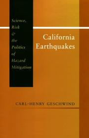 California earthquakes by Carl-Henry Geschwind
