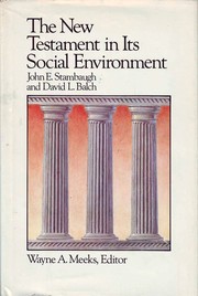 Cover of: The New Testament in its social environment