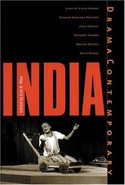 Cover of: DramaContemporary: India (PAJ Books)
