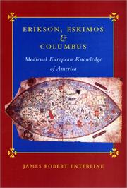 Cover of: Erikson, Eskimos & Columbus by James Robert Enterline