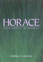 Cover of: Horace | Randall L. B. McNeill