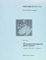 Fort Ord reuse plan by Fort Ord Reuse Authority, EMC Planning Group, JHK & Associates, Sedway Kotin Mouchly Group, California Environmental Protection Agency, FORA