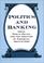 Cover of: Politics and Banking