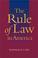 Cover of: The rule of law in America