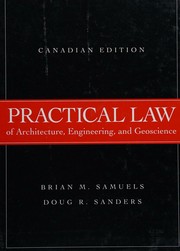 Practical law of architecture, engineering, and geoscience