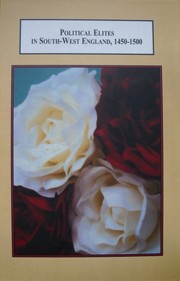 Cover of Political Elites in South-West England, 1450–1500 by r. e. stansfield-cudworth