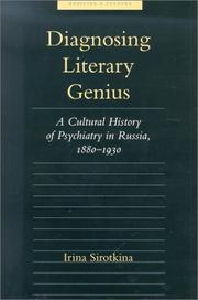 Diagnosing Literary Genius by Irina Sirotkina