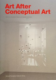 Cover of: Art after conceptual art