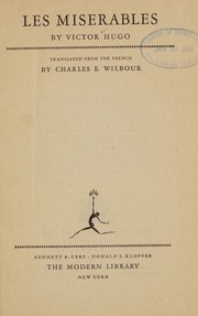 Cover of: Les misérables by Victor Hugo, Victor Hugo