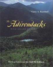 Cover of: The Adirondacks: wild island of hope