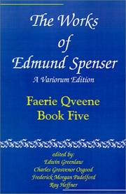 Cover of: The Works of Edmund Spenser by Edmund Spenser