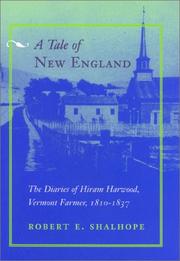 A tale of New England by Robert E. Shalhope
