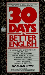 Cover of: English