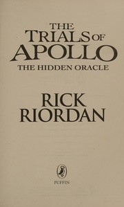 Cover of: The Trials of Apollo by Rick Riordan, Rick Riordan