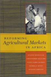 Cover of: Reforming Agricultural Markets in Africa (International Food Policy Research Institute)