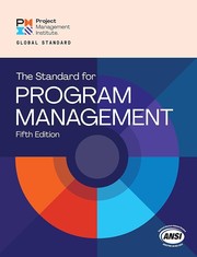 Cover of: The standard for program management by Project Management Institute