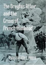 Cover of The Dreyfus affair and the crisis of French manhood