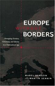 Cover of: Europe without Borders by 