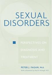 Cover of: Sexual Disorders: Perspectives on Diagnosis and Treatment