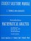 Cover of: Intro Mathematical Analy for Busn Econ& Life