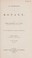 Cover of: An introduction to botany.