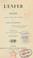 Cover of: L'Enfer
