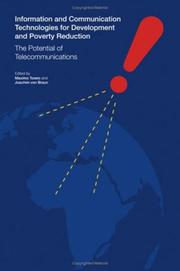 Cover of: Information and Communication Technologies for Development and Poverty Reduction by 