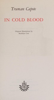 Cover of: In Cold Blood
